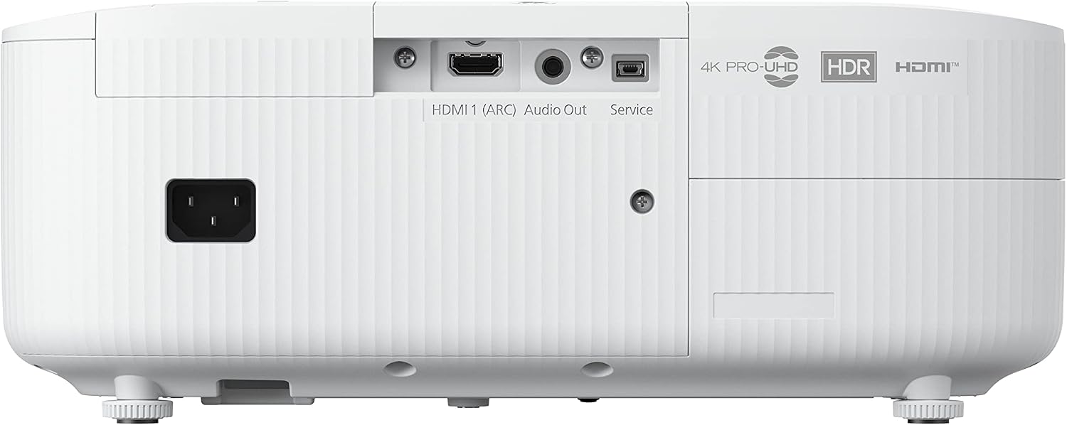 Epson Home Cinema 2350 4K PRO-UHD Smart Gaming Projector with Android TV, 3-Chip 3LCD, HDR10, HLG, 2,800 Lumens, Low Latency, 10 W Speaker, Bluetooth, Streaming Capability