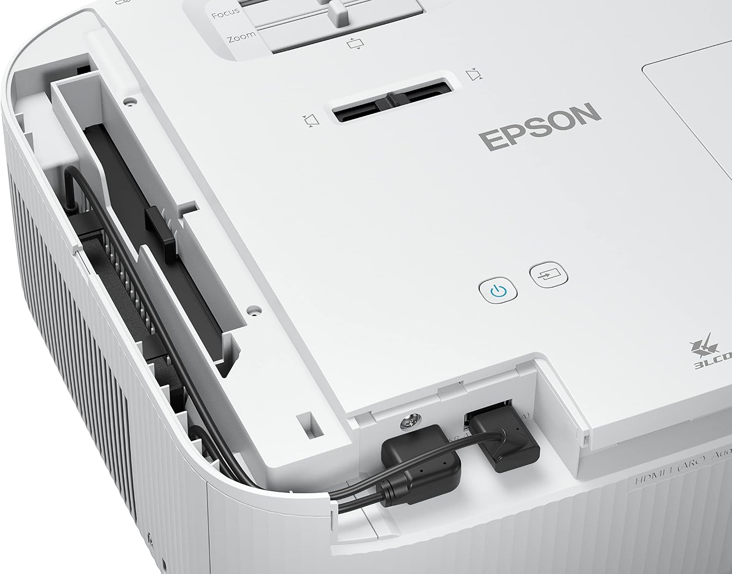 Epson Home Cinema 2350 4K PRO-UHD Smart Gaming Projector with Android TV, 3-Chip 3LCD, HDR10, HLG, 2,800 Lumens, Low Latency, 10 W Speaker, Bluetooth, Streaming Capability