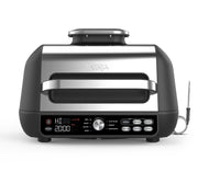Ninja Foodi MAX PRO Health Grill, Flat Plate & Air Fryer 3.8L with Digital Cooking Probe, 7-in-1, Air Fry