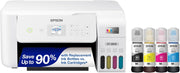 Epson EcoTank ET-2800 Wireless Color All-in-One Cartridge-Free Ink Supertank Printer with Scan and Copy for Home Use, White