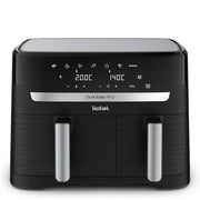 Tefal Easy Fry Dual Zone Digital Air Fryer, 2 Drawers, 8.3L, 8in1, Air Fry, Extra Crisp, Roast, Bake, Reheat