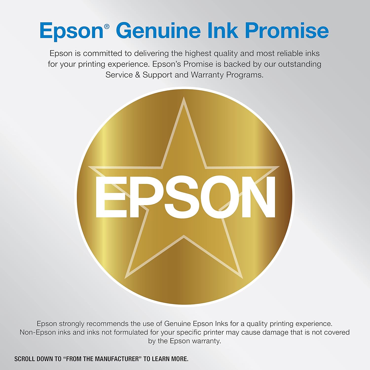 Epson EcoTank ET-2800 Wireless Color All-in-One Cartridge-Free Ink Supertank Printer with Scan and Copy for Home Use, White