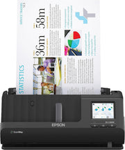 Epson Workforce ES-C380W Wireless Compact Desktop Document Scanner with 2-Sided Scanning and Auto Document Feeder (ADF) for PC and Mac